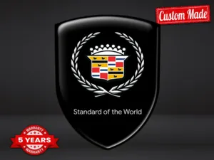 Cadillac Autocollants Logo Affaires Édition Étoile Minimal R